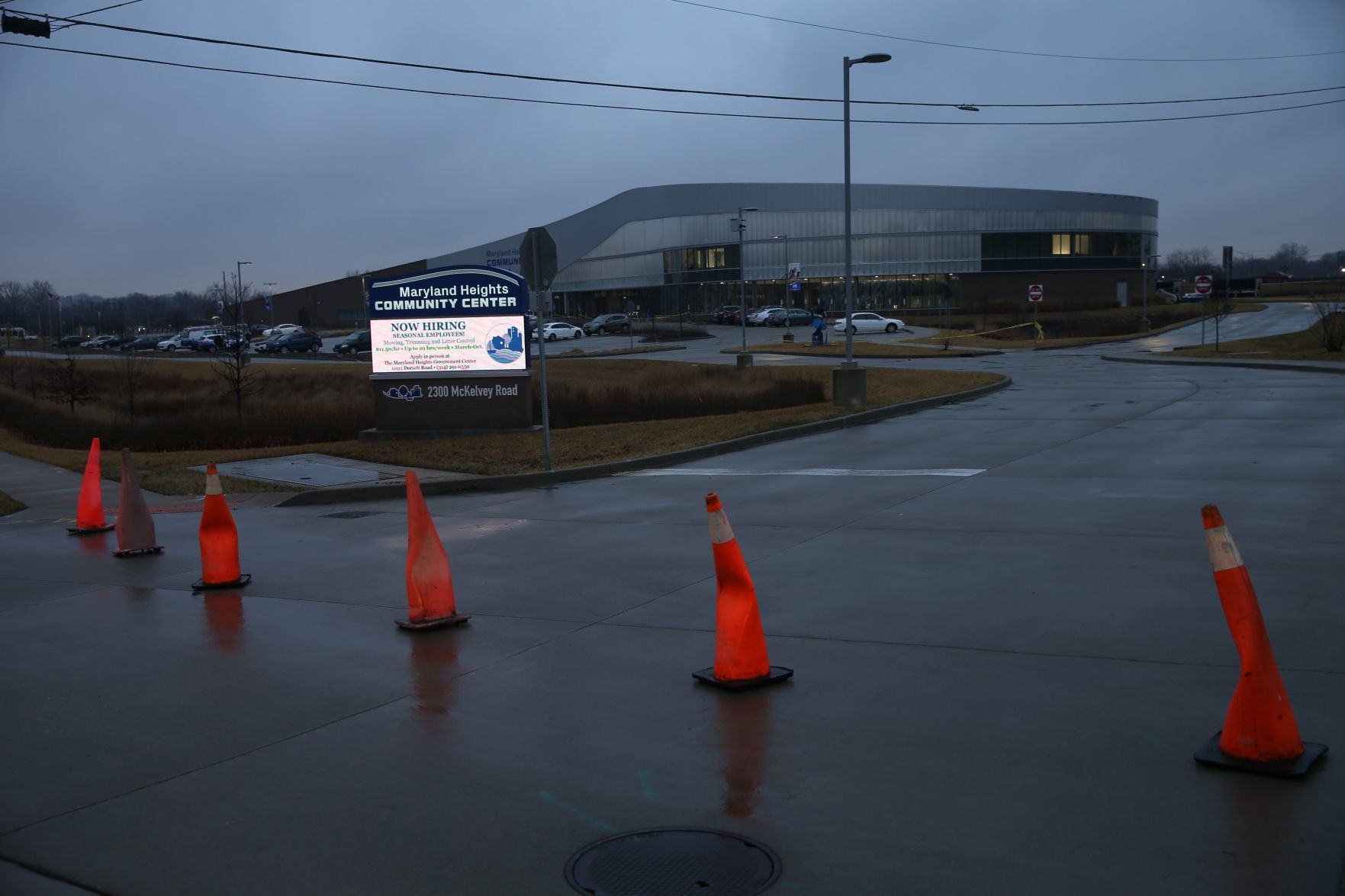 Gunman shot and wounded by police after killing woman at Maryland Heights Community Center